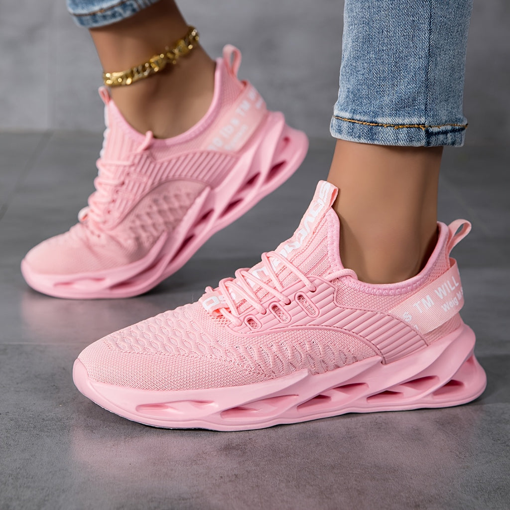 Pinke Unisex Casual Sneakers – Leichte, bequeme und stylische Alltagsschuhe