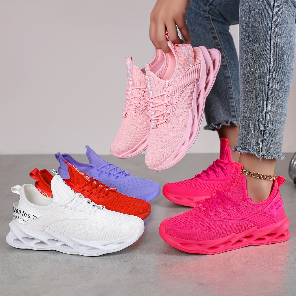 Pinke Unisex Casual Sneakers – Leichte, bequeme und stylische Alltagsschuhe