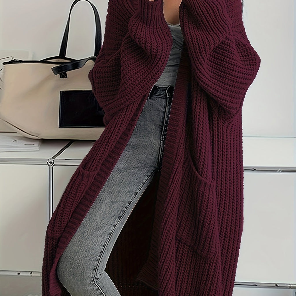 LUMMÉRAS Long Knit Open Cardigan