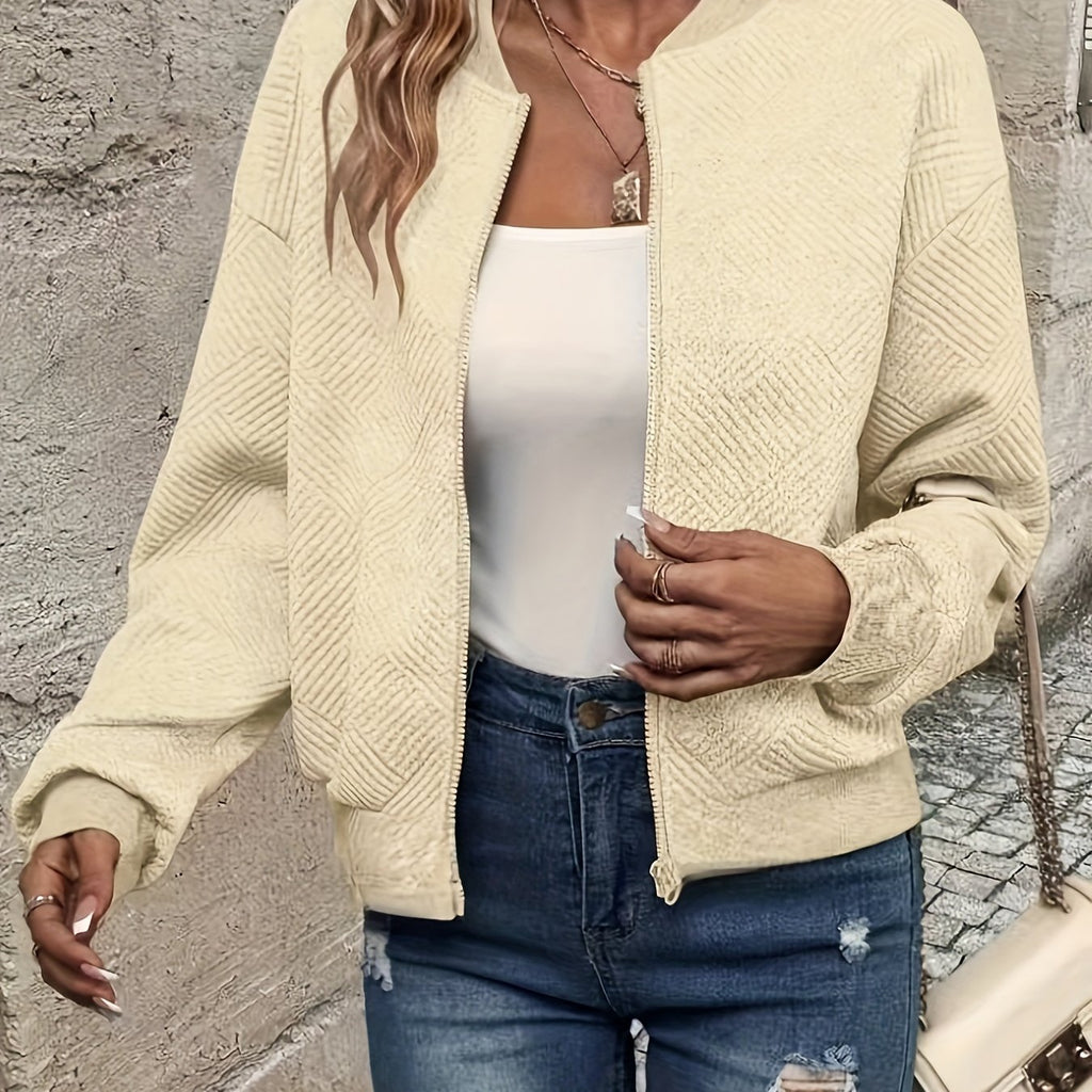 Leichte Reißverschlussjacke für Damen