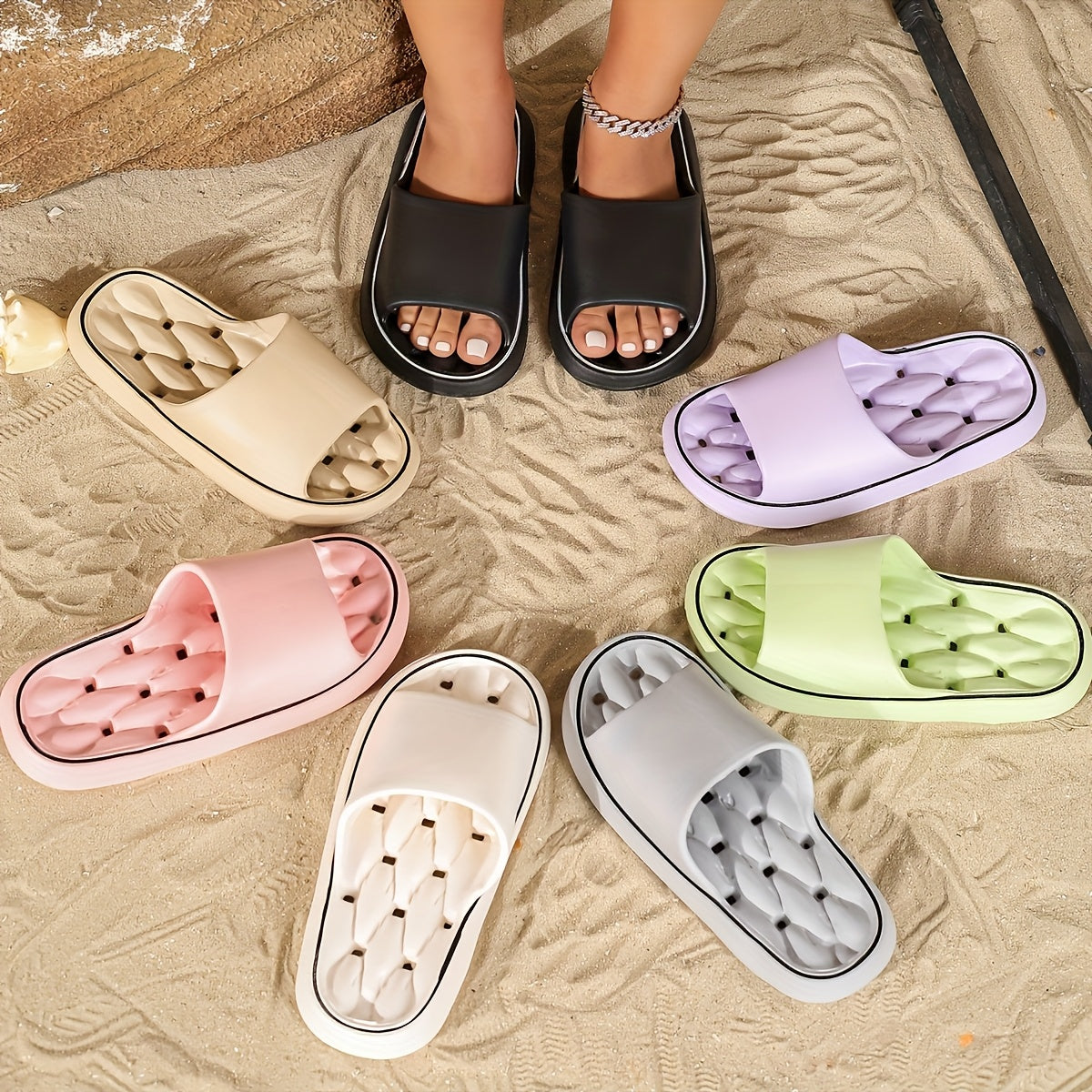 LUMMÉRAS CloudStep Slides – Soft, Stylish & Effortless Comfort