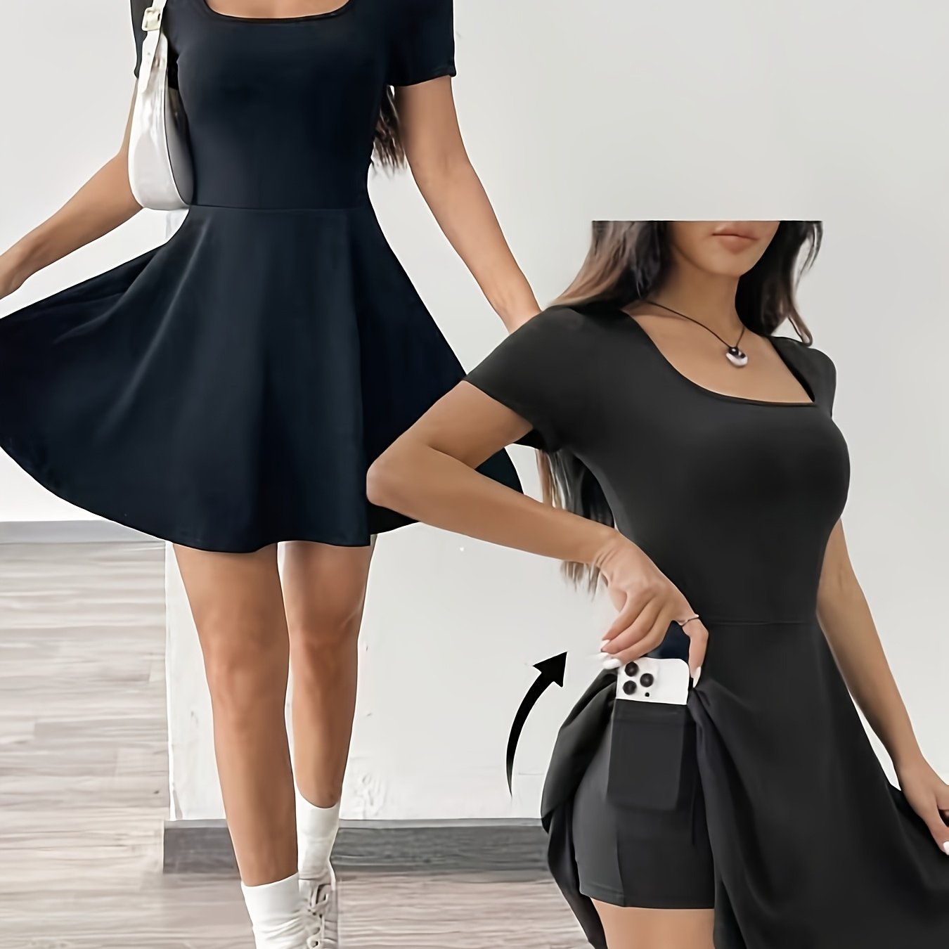 Kurzes Sportkleid – bequem fürs Training und als Freizeitkleidung