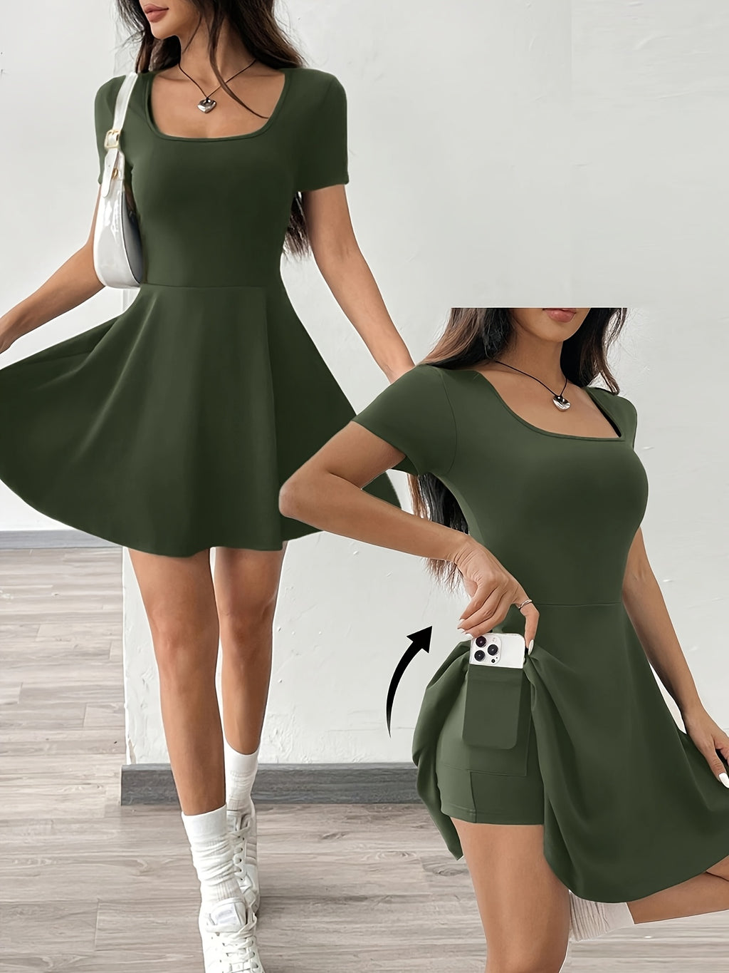 Kurzes Sportkleid – bequem fürs Training und als Freizeitkleidung