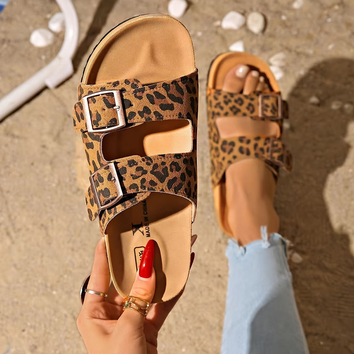 LUMMÉRAS WildAura Buckle Sandals