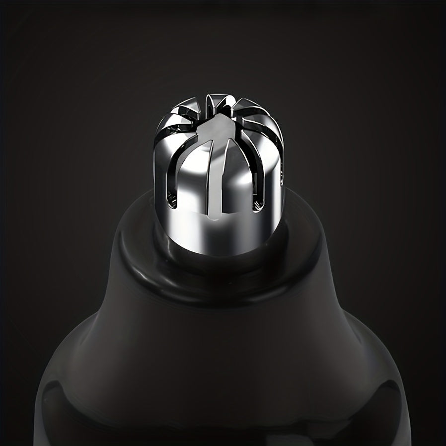 Über USB wiederaufladbarer Nasen-, Ohren- und Augenbrauentrimmer – Schmerzfreier und Unisex-Gesichtshaarentferner