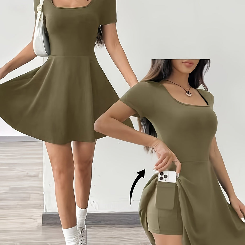 Kurzes Sportkleid – bequem fürs Training und als Freizeitkleidung