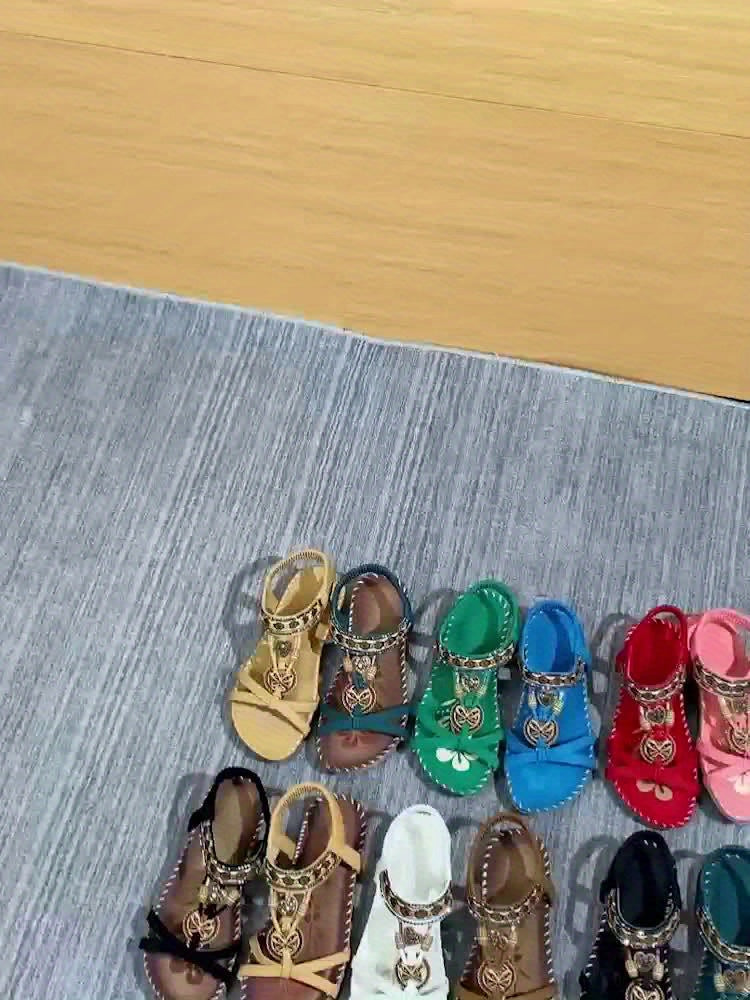 LUMMÉRAS Butterfly Rhinestone Sandals