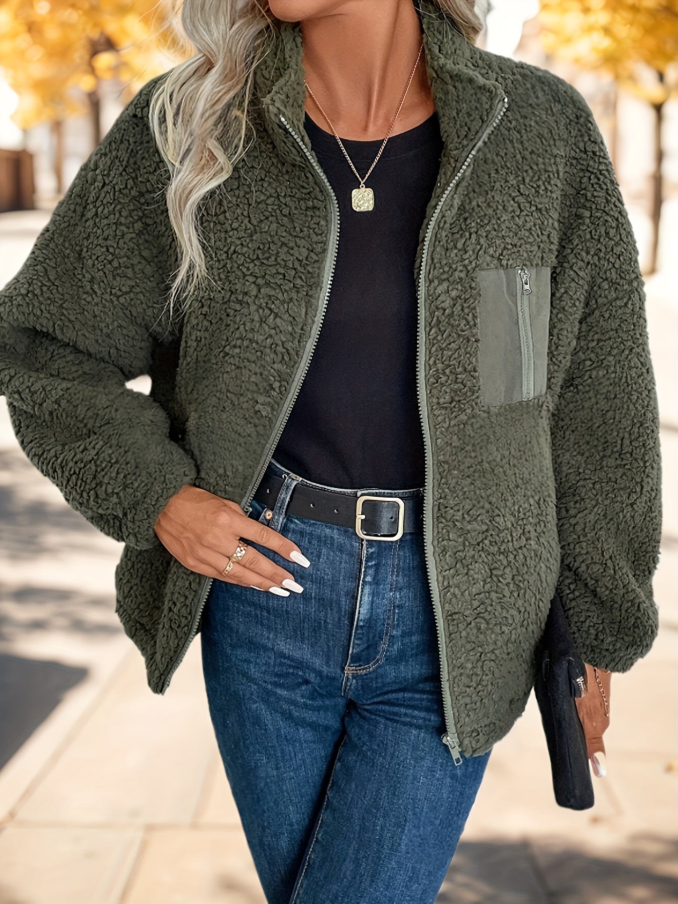 LUMMÉRAS Teddy Zip-Up Jacket