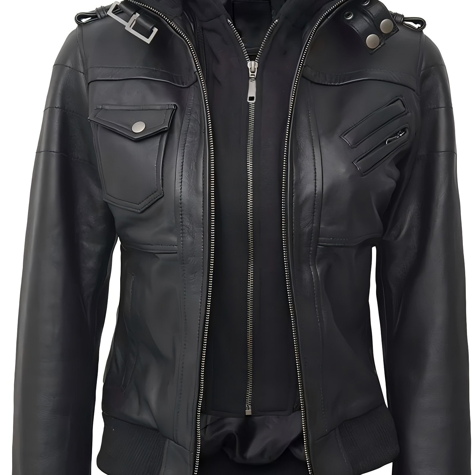 LUMMÉRAS Women's Hooded Moto Jacket
