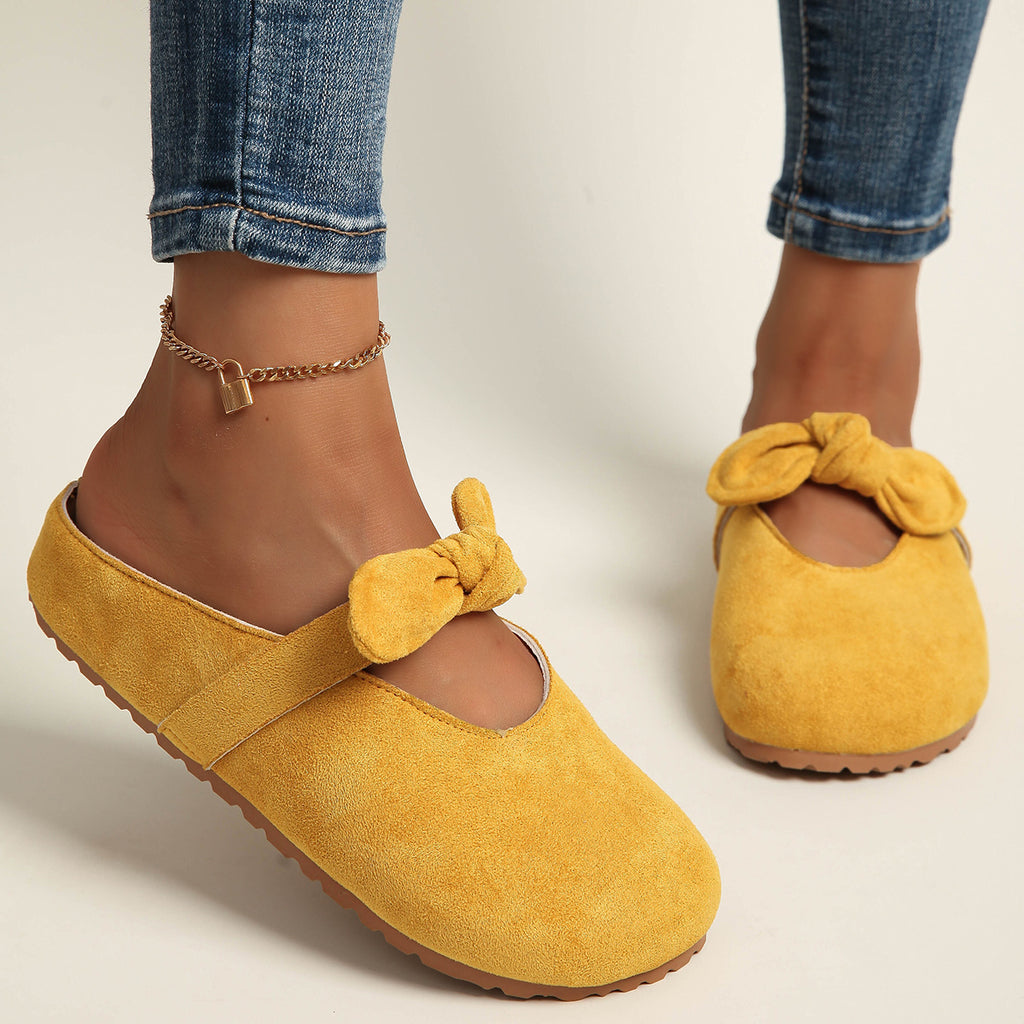 LUMMÉRAS Cozy Bloom Platform Mules